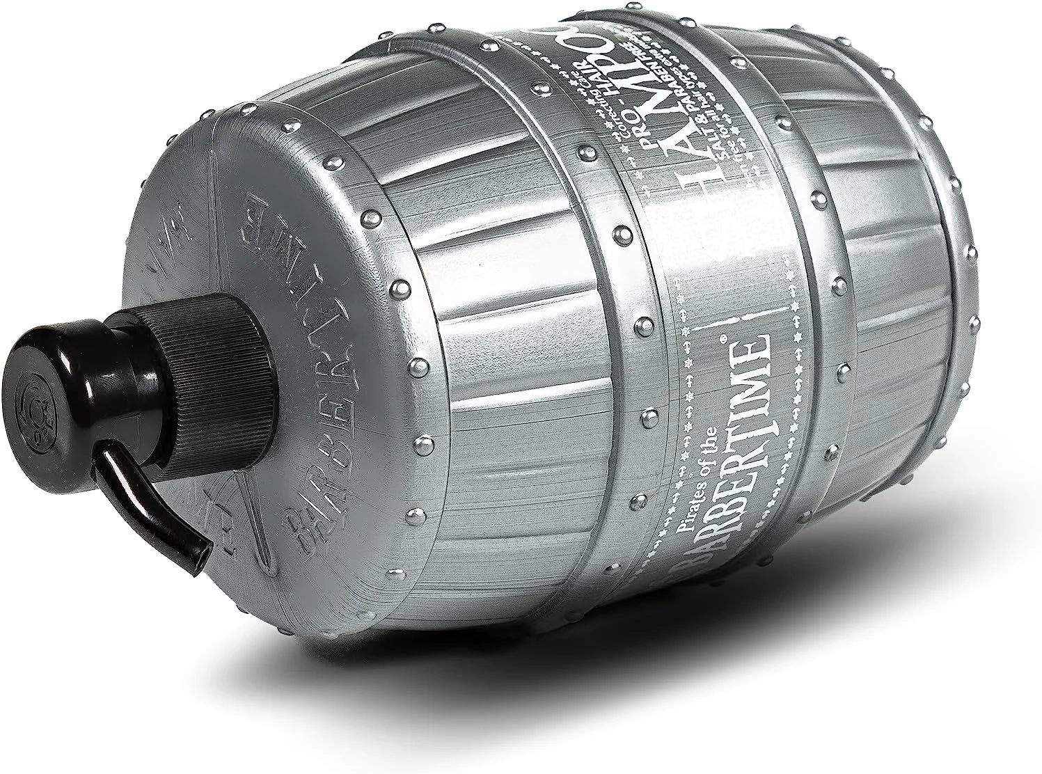 شامپو موی حرفه ای BARBERTIME بدون نمک و پارابن، مرطوب کننده اضافی برای انواع مو 1000 میلی لیتر