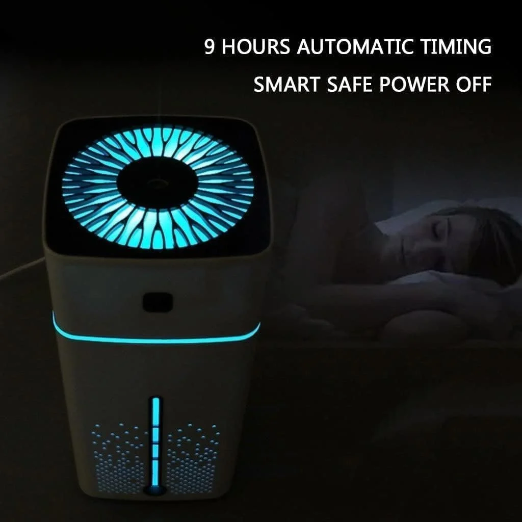 دستگاه بخور سرد آپوتوئه، 1000 میلی لیتر، با منبع تغذیه USB و نور LED 7 رنگ، دستگاه بخور کوچک قابل حمل برای اتاق خواب، دفتر، ماشین و مسافرت دستگاه بخور سرد آپوتوئه، 1000 میلی لیتر، با منبع تغذیه USB و نور LED 7 رنگ، دستگاه بخور کوچک قابل حمل برای اتاق خواب، دفتر، ماشین و مسافرت