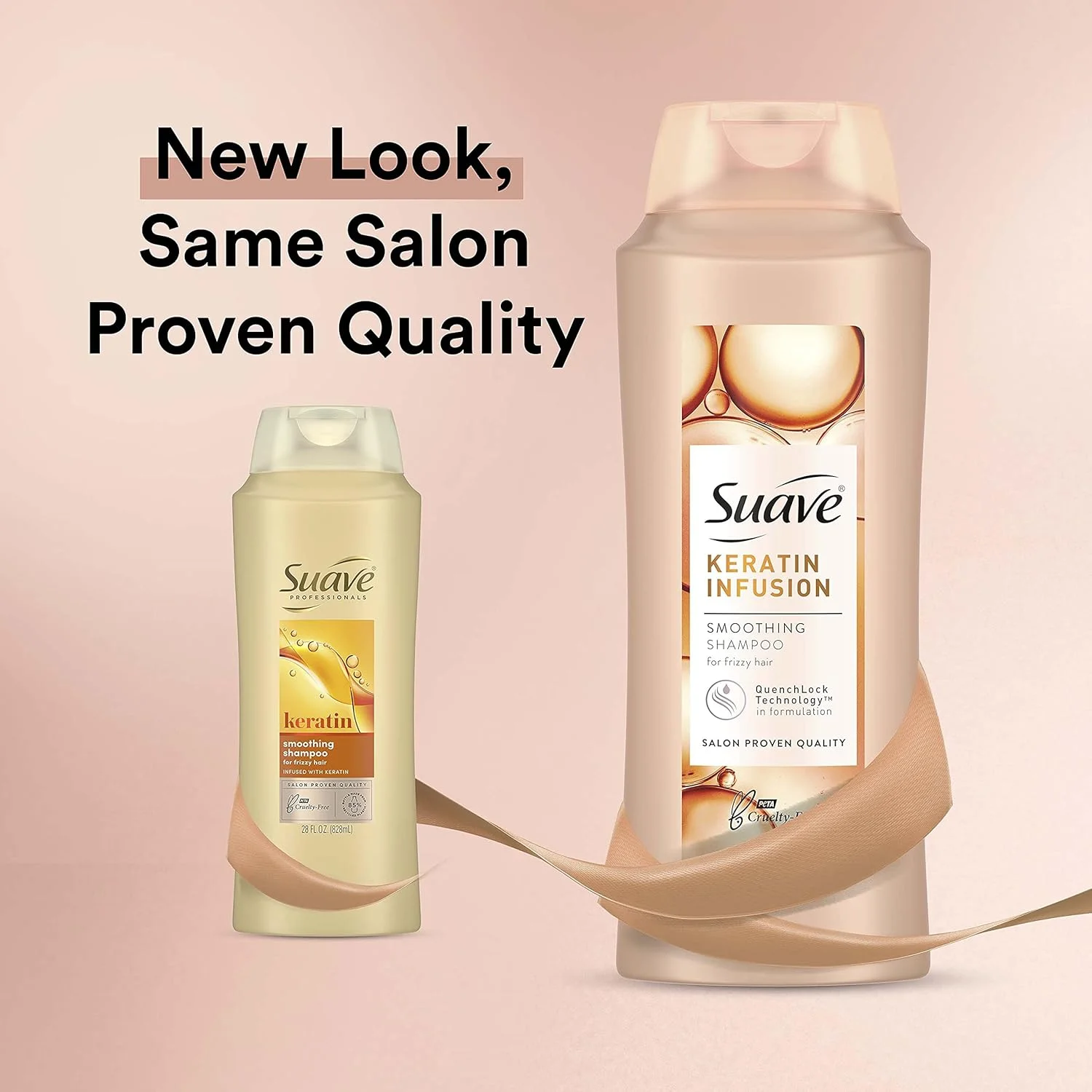 شامپو نرم کننده موهای خشک Suave Professionals حاوی کراتین، کنترل کننده وز مو تا 48 ساعت، 828 میلی لیتر، بسته 4 عددی شامپو نرم کننده موهای خشک Suave Professionals حاوی کراتین، کنترل کننده وز مو تا 48 ساعت، 828 میلی لیتر، بسته 4 عددی