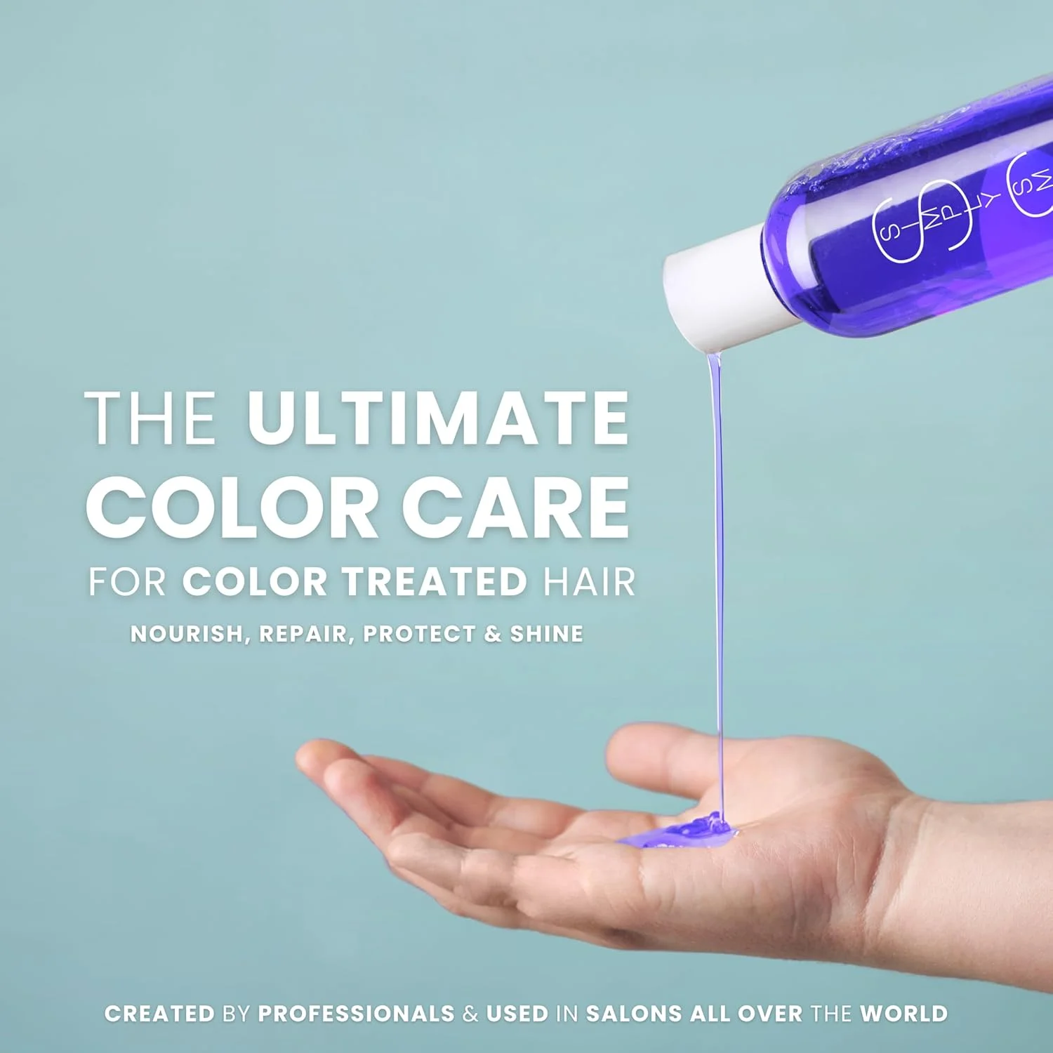 شامپو بازسازی کننده کراتین و تثبیت کننده رنگ مو سیمپلی اسموت اکستند، 250 میلی لیتر شامپو بازسازی کننده کراتین و تثبیت کننده رنگ مو سیمپلی اسموت اکستند، 250 میلی لیتر