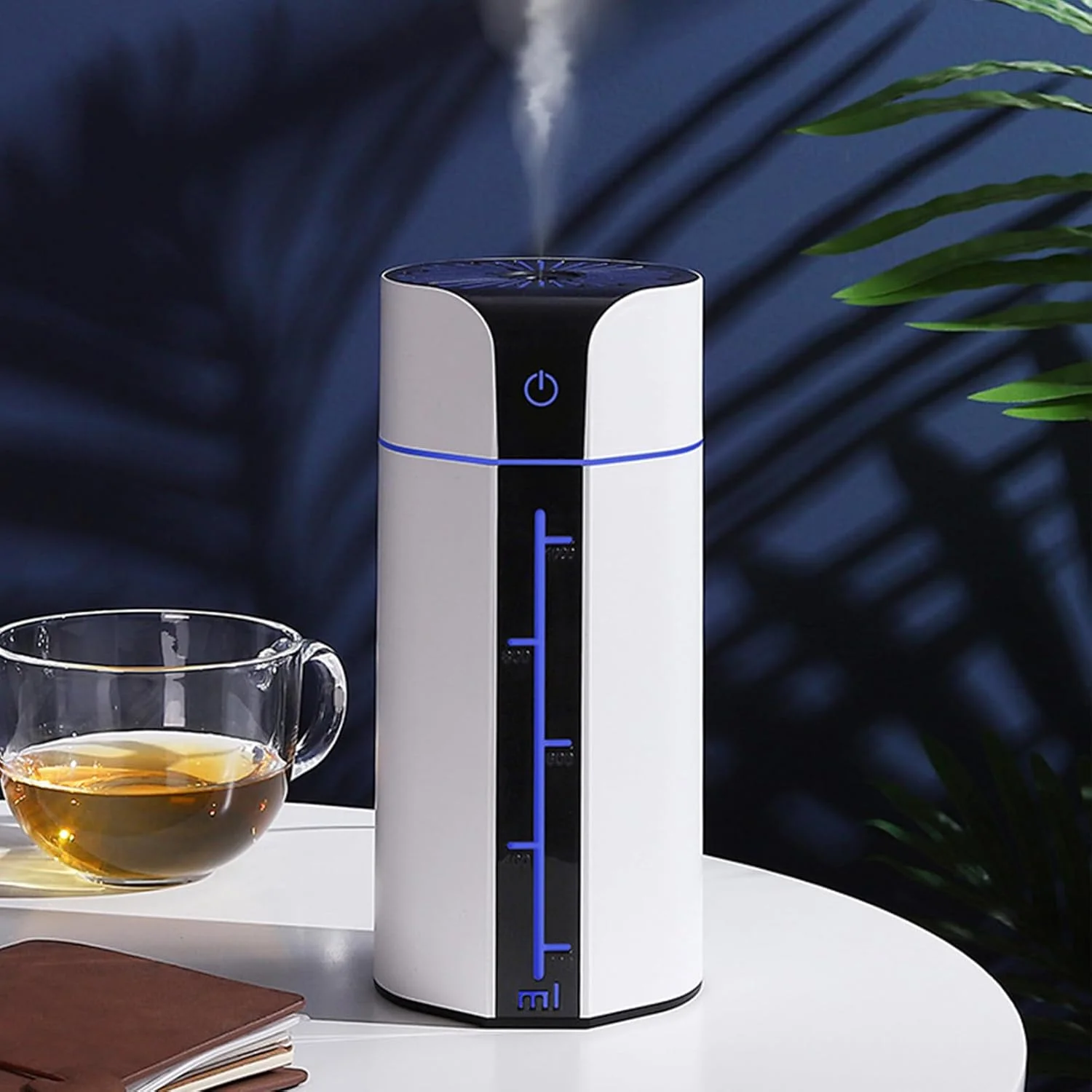 دستگاه بخور هوا برای اتاق خواب - دستگاه تصفیه هوای بی صدا USB، مرطوب کننده هوشمند LED با 7 رنگ برای اتاق خواب، اتاق نشیمن، خوابگاه و استودیو دستگاه بخور هوا برای اتاق خواب - دستگاه تصفیه هوای بی صدا USB، مرطوب کننده هوشمند LED با 7 رنگ برای اتاق خواب، اتاق نشیمن، خوابگاه و استودیو