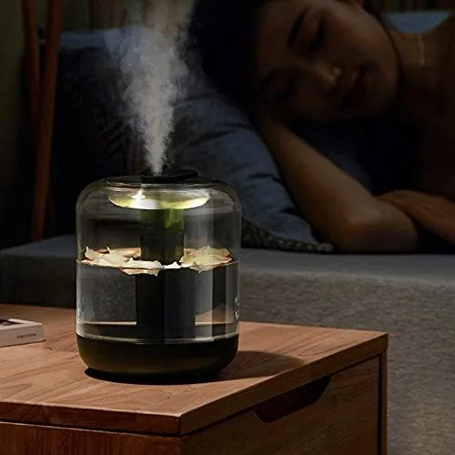 دستگاه بخور خوشبو کننده هوا 1000 میلی لیتری USB خانگی، حجم مه بزرگ، طراحی سبز دستگاه بخور خوشبو کننده هوا 1000 میلی لیتری USB خانگی، حجم مه بزرگ، طراحی سبز