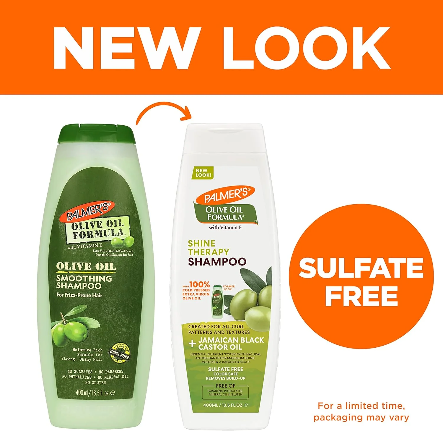 شامپو نرم کننده مو روغن زیتون پالمِرز، حاوی روغن زیتون فوق بکر برای درخشش مو، 400 میلی لیتر شامپو نرم کننده مو روغن زیتون پالمِرز، حاوی روغن زیتون فوق بکر برای درخشش مو، 400 میلی لیتر