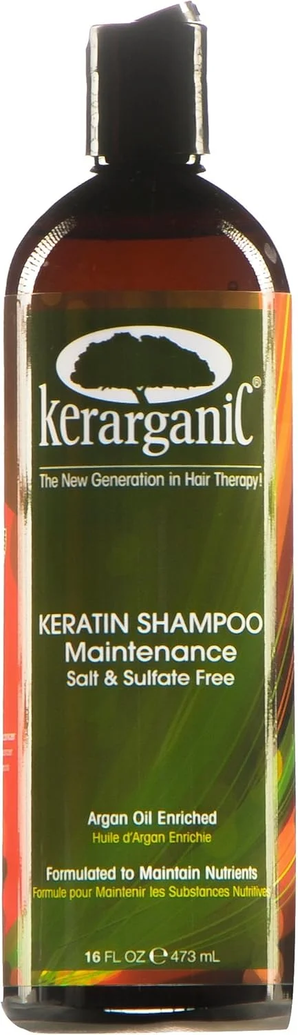 شامپو کراتین ارگانیک - بدون نمک و سولفات - 473 میلی لیتر شامپو کراتین ارگانیک - بدون نمک و سولفات - 473 میلی لیتر