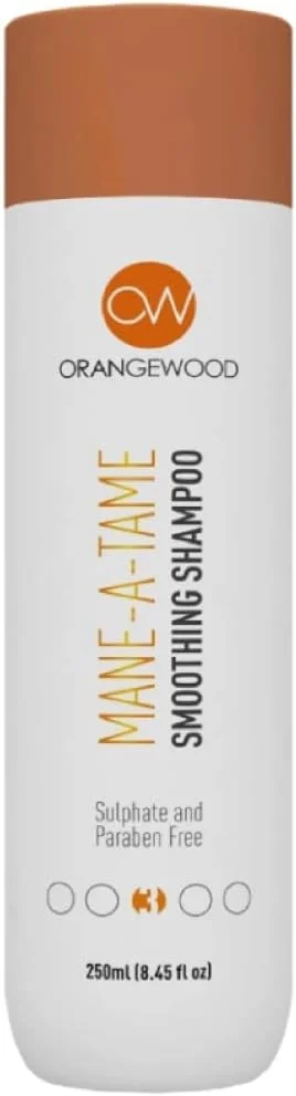 شامپو صاف کننده مو اورنج وود Mane-A-Tame، احیا کننده با پروتئین و ویتامین، بدون سولفات و پارابن، شامپو مغذی مو و پوست سر برای آقایان و بانوان، 250 میلی لیتر شامپو صاف کننده مو اورنج وود Mane-A-Tame، احیا کننده با پروتئین و ویتامین، بدون سولفات و پارابن، شامپو مغذی مو و پوست سر برای آقایان و بانوان، 250 میلی لیتر