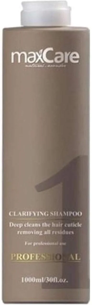 شامپو شفاف کننده حرفه ای مرحله 1 مکس کر، 1000 میلی لیتر شامپو شفاف کننده حرفه ای مرحله 1 مکس کر، 1000 میلی لیتر