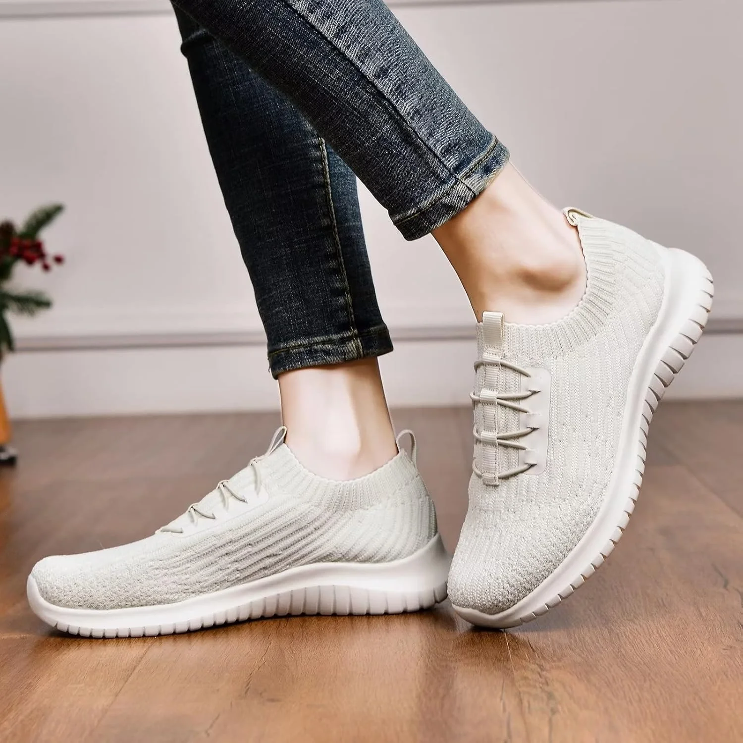 کفش های پیاده روی زنانه تیوسیبان، کفش های کتانی سبک و راحت