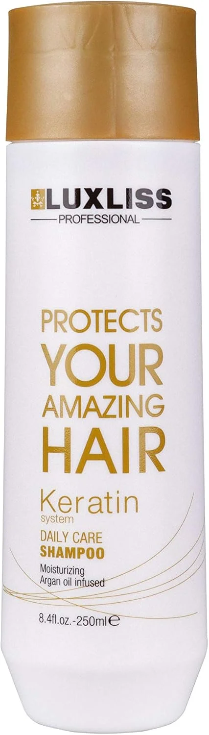 شامپو و نرم کننده مراقبت روزانه کراتین Luxliss (بسته 2 عددی) شامپو و نرم کننده مراقبت روزانه کراتین Luxliss (بسته 2 عددی)