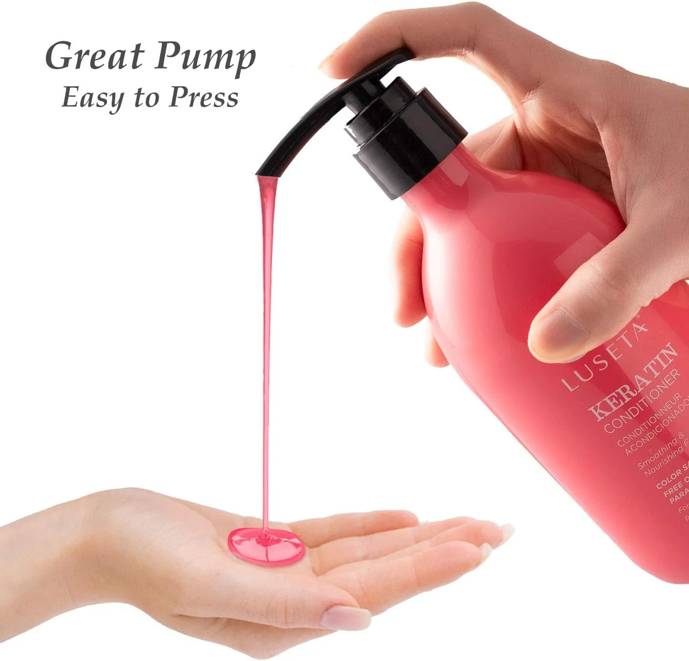 شامپو کراتین لوسِتا، فرمول صاف کننده و مغذی، ۱۰۰۰ میلی لیتر شامپو کراتین لوسِتا، فرمول صاف کننده و مغذی، ۱۰۰۰ میلی لیتر