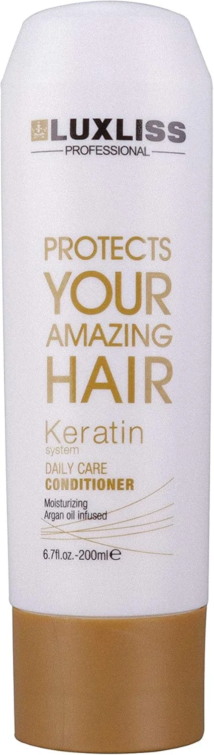 شامپو و نرم کننده مراقبت روزانه کراتین Luxliss (بسته 2 عددی) شامپو و نرم کننده مراقبت روزانه کراتین Luxliss (بسته 2 عددی)