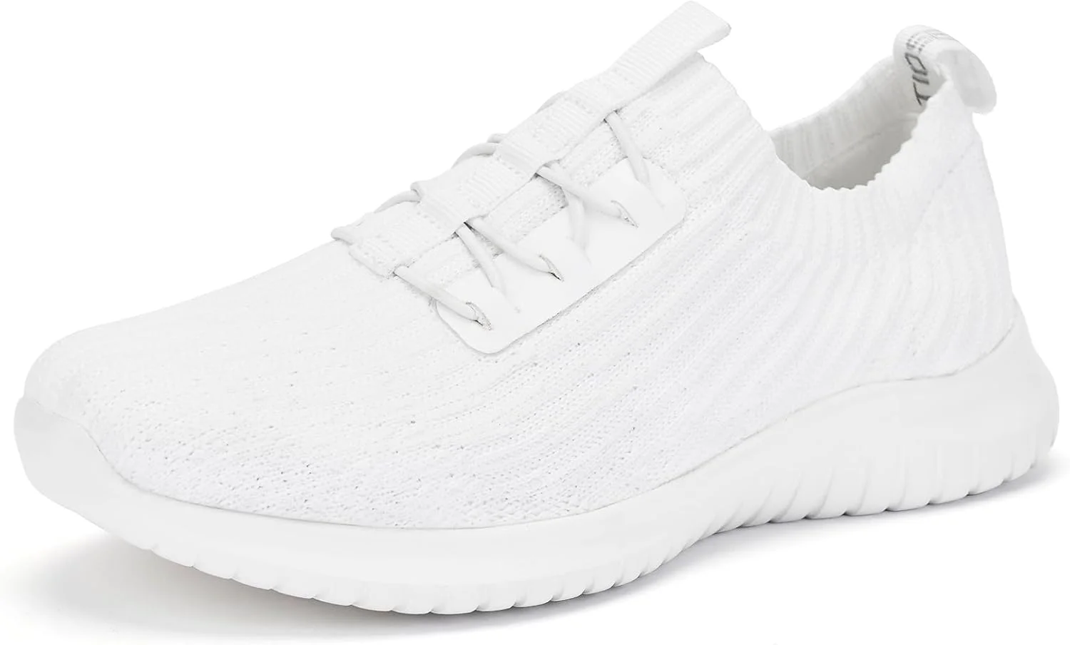 کفش پیاده روی زنانه تیوسیبون، کفش ورزشی سبک و راحت، مدل لغزشی، A/سفید کامل، سایز 10