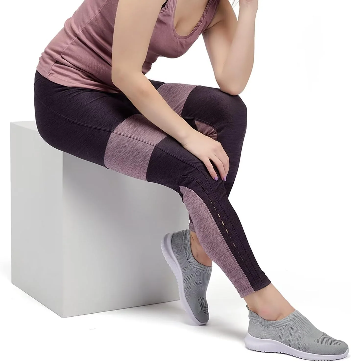 کفش جورابی پیاده روی زنانه TIOSEBON، سبک و راحت، مناسب یوگا کفش جورابی پیاده روی زنانه TIOSEBON، سبک و راحت، مناسب یوگا