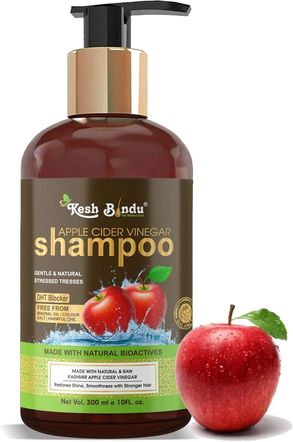 شامپو سرکه سیب KESHBINDU افزایش درخشندگی، آبرسانی، براقیت، کاهش خارش پوست سر، شوره سر و وز مو، بدون پارابن یا سولفات، مناسب برای انواع مو شامپو سرکه سیب KESHBINDU افزایش درخشندگی، آبرسانی، براقیت، کاهش خارش پوست سر، شوره سر و وز مو، بدون پارابن یا سولفات، مناسب برای انواع مو