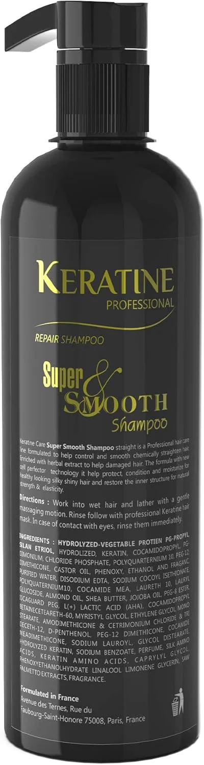 شامپو کراتین پروفشنال فوق العاده نرم و صاف (500 میلی لیتر) شامپو کراتین پروفشنال فوق العاده نرم و صاف (500 میلی لیتر)