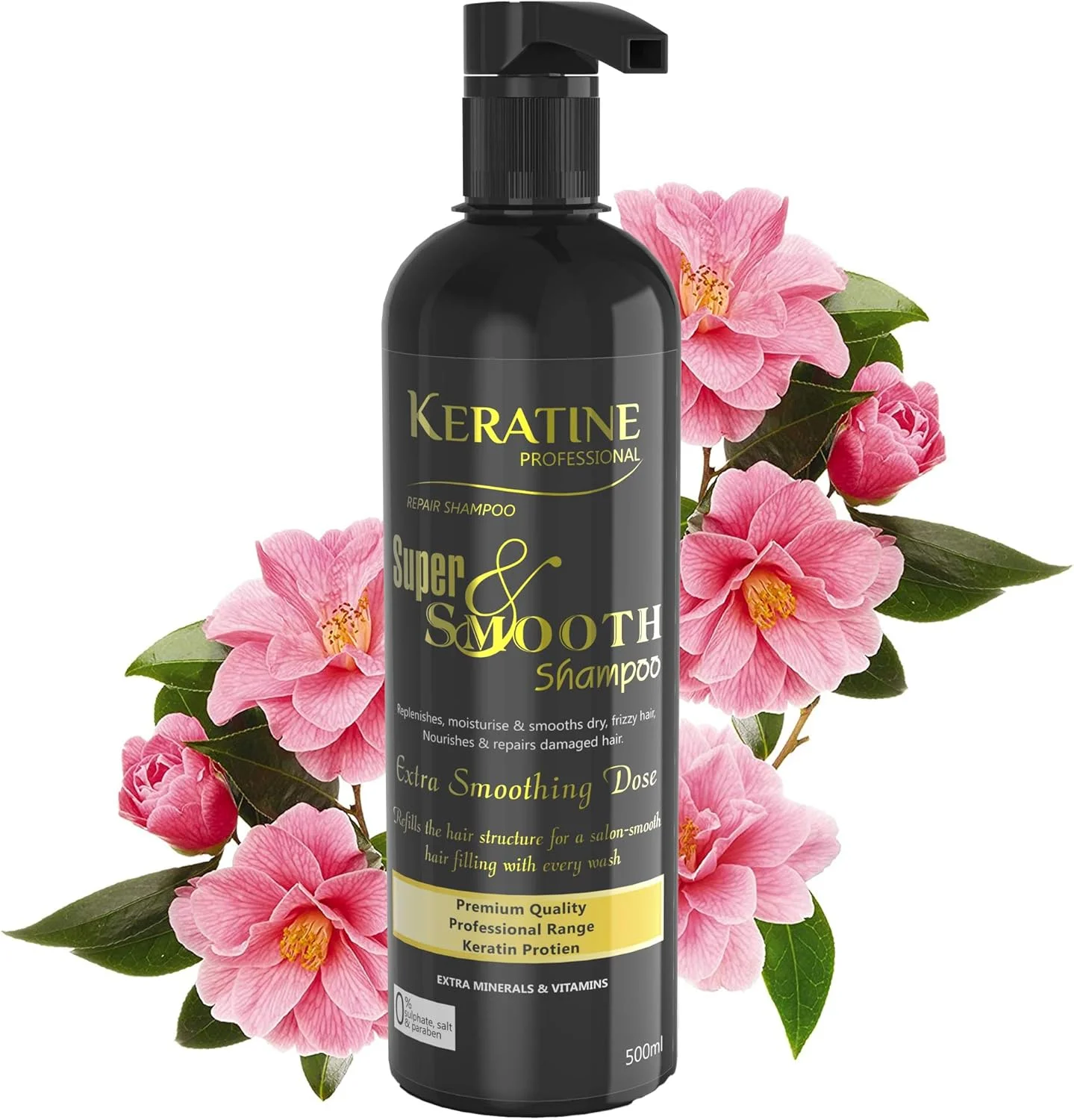 شامپو کراتین پروفشنال فوق العاده نرم و صاف (500 میلی لیتر) شامپو کراتین پروفشنال فوق العاده نرم و صاف (500 میلی لیتر)