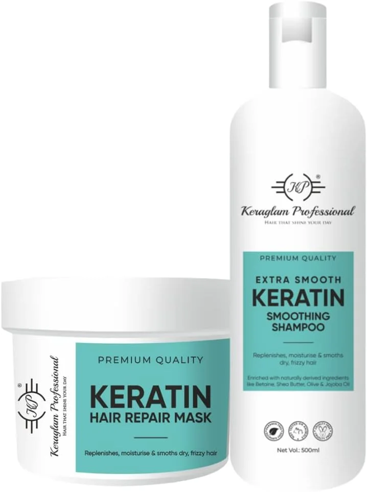 شامپو و ماسک کراتین صاف کننده مو (ست ترکیبی) شامپو و ماسک کراتین صاف کننده مو (ست ترکیبی)