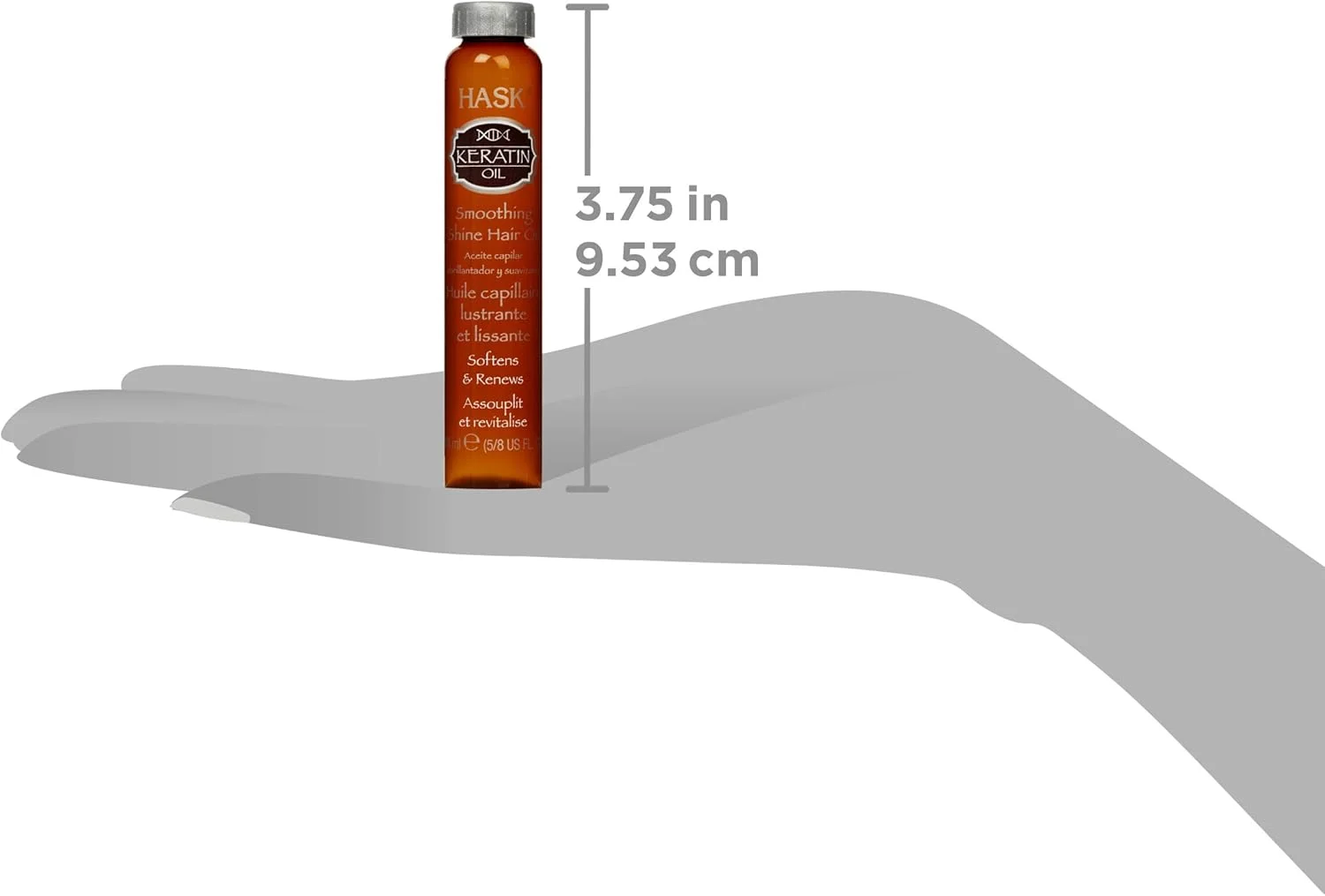 ویال های روغن موی صاف کننده حاوی پروتئین کراتین هاسک، برای درخشندگی، کنترل وز و مناسب برای انواع مو - بدون رنگ، بدون گلوتن، بدون سولفات - 2 ویال ویال های روغن موی صاف کننده حاوی پروتئین کراتین هاسک، برای درخشندگی، کنترل وز و مناسب برای انواع مو - بدون رنگ، بدون گلوتن، بدون سولفات - 2 ویال