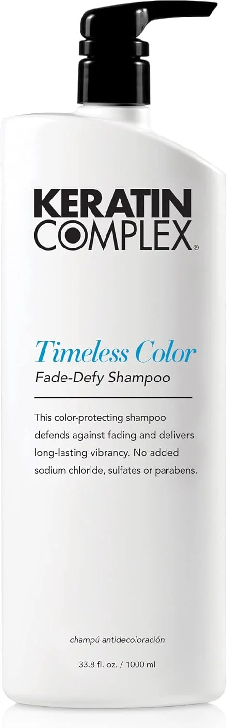 شامپو کراتین کمپلکس Timeless Color Fade-defy حجم 1000 میل، مناسب آقایان و بانوان شامپو کراتین کمپلکس Timeless Color Fade-defy حجم 1000 میل، مناسب آقایان و بانوان