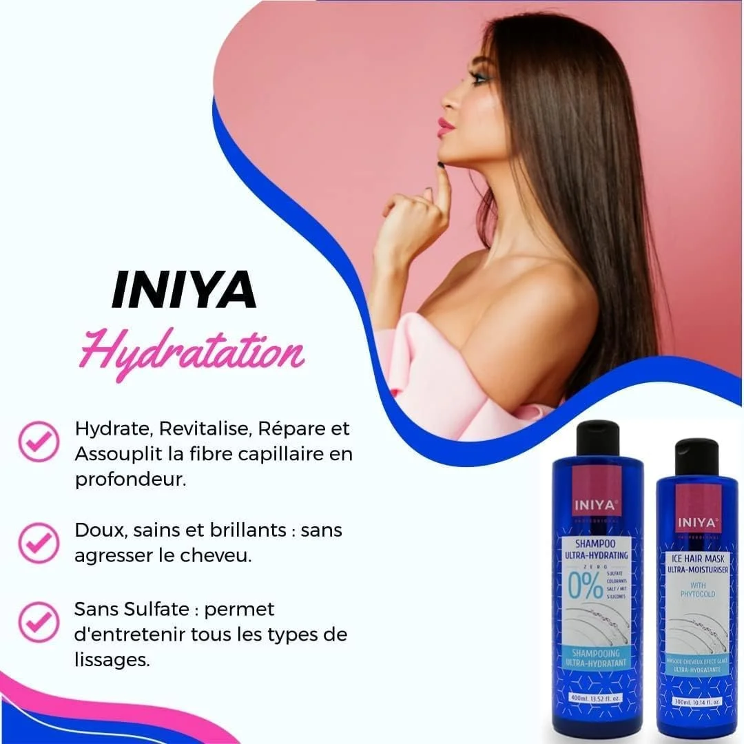 شامپو کراتین بدون سولفات | شامپو فوق مرطوب کننده حرفه ای اینیا 400 میلی لیتر | شامپو بدون نمک - بدون سیلیکون - بدون پارابن | شامپو مراقبت صاف کننده شامپو کراتین بدون سولفات | شامپو فوق مرطوب کننده حرفه ای اینیا 400 میلی لیتر | شامپو بدون نمک - بدون سیلیکون - بدون پارابن | شامپو مراقبت صاف کننده