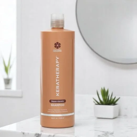 شامپو ترمیم کننده کراتین فیکس کراتراپی، غنی شده با کراتین، 1000 میلی لیتر شامپو ترمیم کننده کراتین فیکس کراتراپی، غنی شده با کراتین، 1000 میلی لیتر