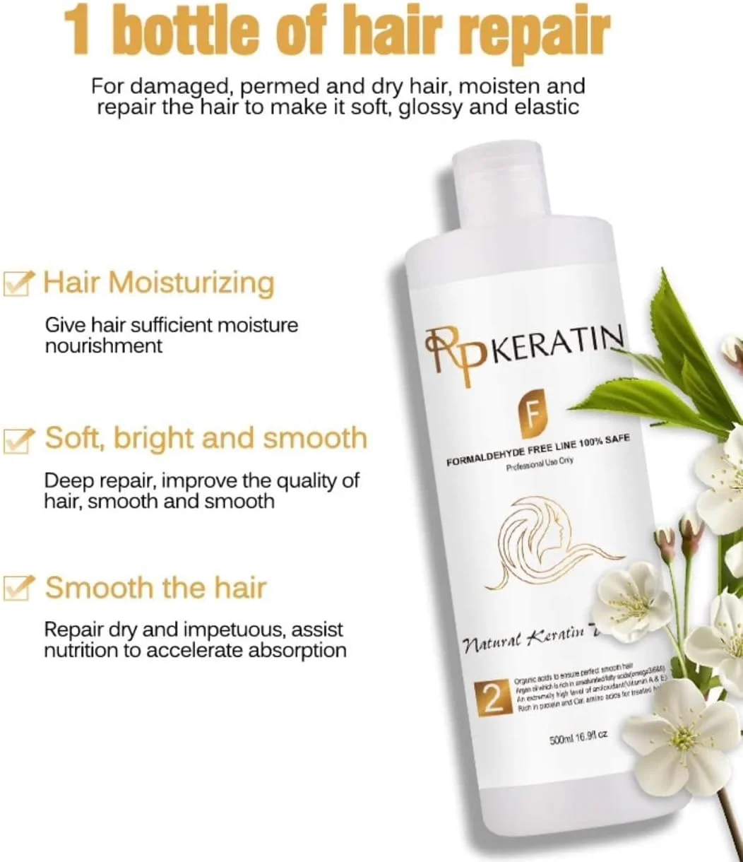 کرم کراتین بدون فرمالدئید Rp و شامپو پاک کننده 500 میلی لیتر کرم کراتین بدون فرمالدئید Rp و شامپو پاک کننده 500 میلی لیتر