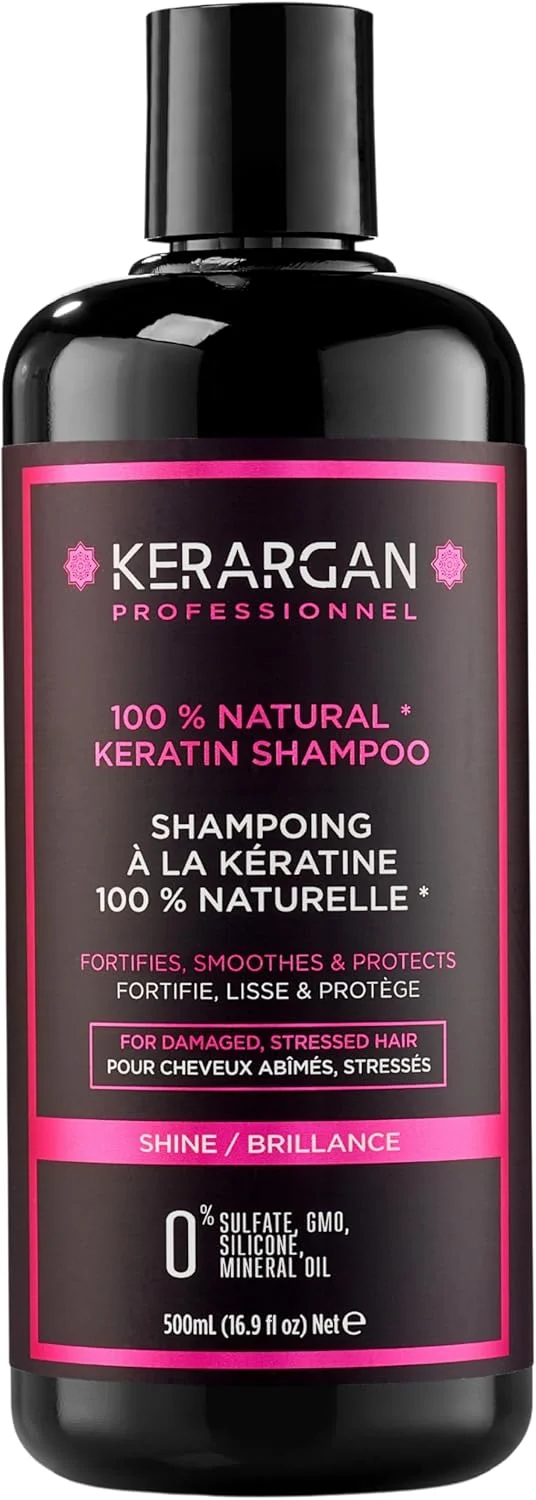 کرآرگان - شامپو کراتین فوق ترمیم کننده برای موهای آسیب دیده و تحت فشار - تقویت کننده، صاف کننده و محافظت کننده - بدون سولفات، GMO، سیلیکون، روغن معدنی - 500 میلی لیتر کرآرگان - شامپو کراتین فوق ترمیم کننده برای موهای آسیب دیده و تحت فشار - تقویت کننده، صاف کننده و محافظت کننده - بدون سولفات، GMO، سیلیکون، روغن معدنی - 500 میلی لیتر