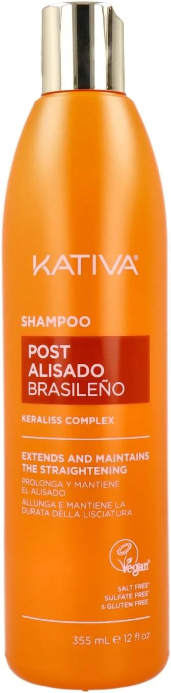 شامپو بعد از کراتین کادیوا | نرمی و درخشندگی | ضد وز | 335 میلی لیتر | افزایش 50 درصدی ماندگاری کراتین | فاقد سولفات و پارابن برای مراقبت از موهای کراتین شده شامپو بعد از کراتین کادیوا | نرمی و درخشندگی | ضد وز | 335 میلی لیتر | افزایش 50 درصدی ماندگاری کراتین | فاقد سولفات و پارابن برای مراقبت از موهای کراتین شده