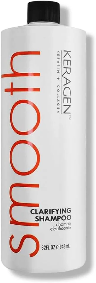 شامپو پاک کننده کراتین + کلاژن صاف کننده Keragen، 946 میلی لیتر شامپو پاک کننده کراتین + کلاژن صاف کننده Keragen، 946 میلی لیتر