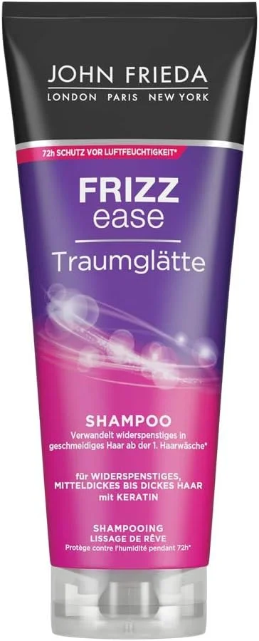 شامپو نرم کننده مو جان فریدا فریز ایز دریم، 250 میلی لیتر، حاوی کراتین مناسب موهای وز و ضخیم شامپو نرم کننده مو جان فریدا فریز ایز دریم، 250 میلی لیتر، حاوی کراتین مناسب موهای وز و ضخیم