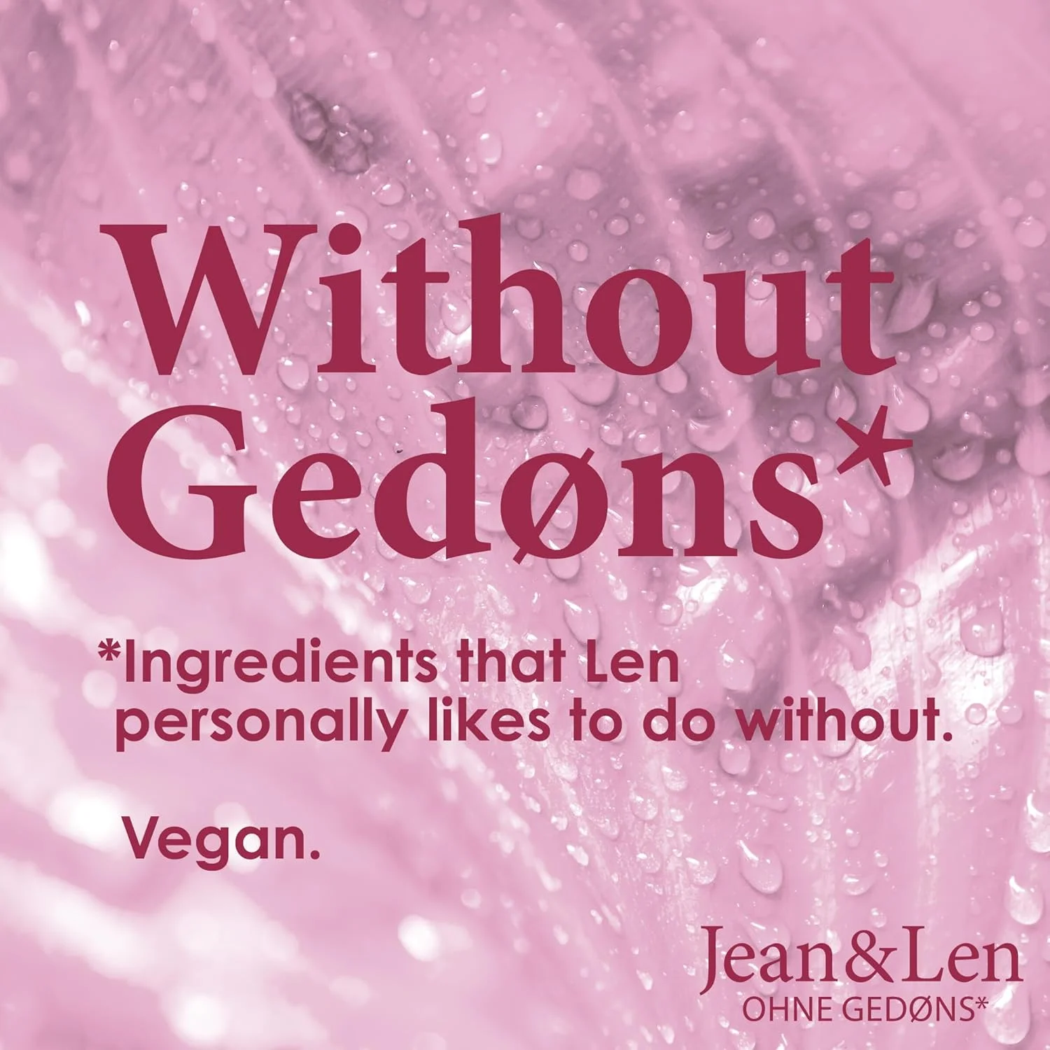 شامپو بازسازی کننده مو ژان اند لن، بادام و کراتین، برای موهای آسیب دیده، محافظت در برابر شکستگی مو و موخوره، کنترل وز مو، شامپو بدون سیلیکون و پارابن، وگان، 300 میلی لیتر