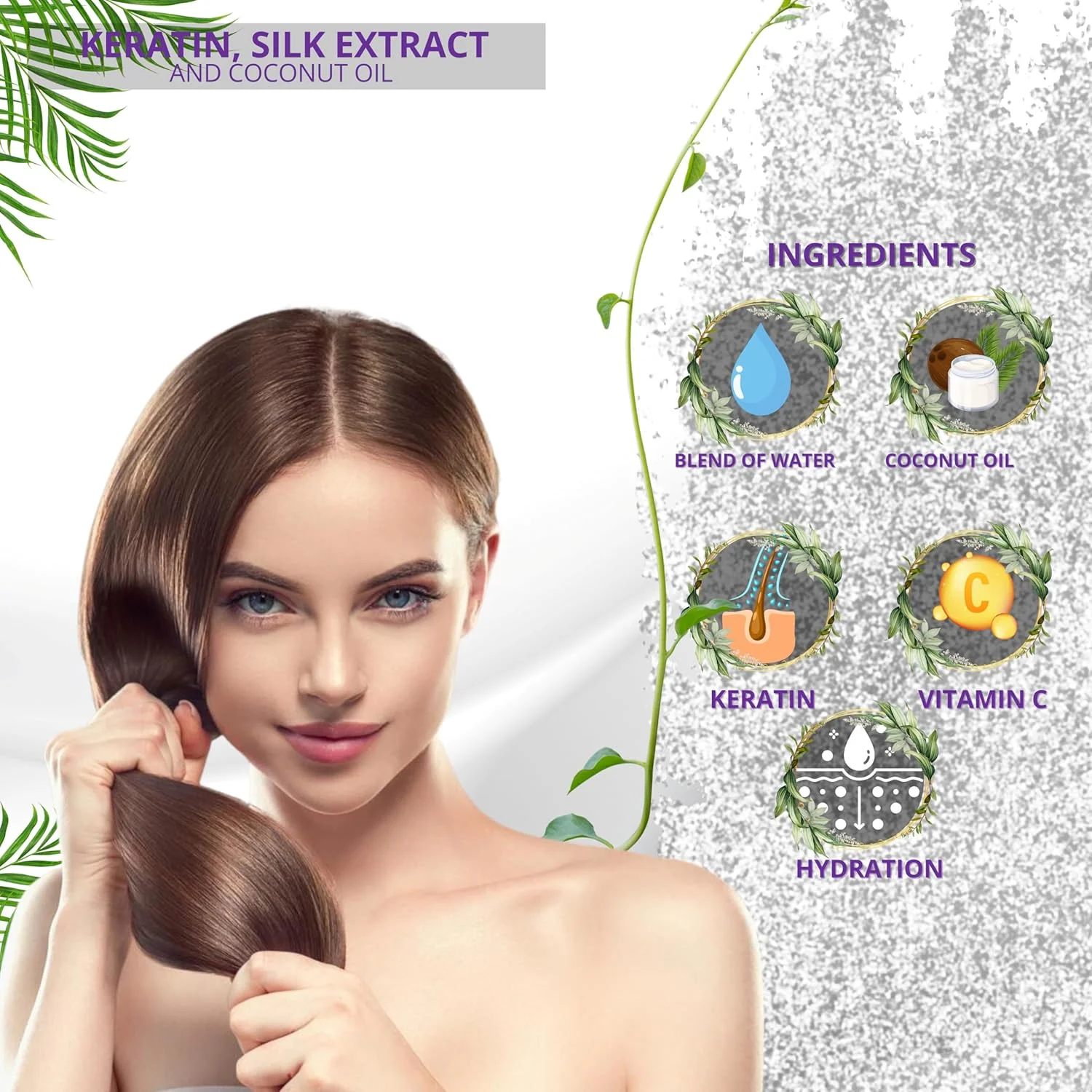 شامپو بدون سولفات محافظت کننده و صاف کننده کراتین ابریشم حرفه ای Inova، ۳۲۰ میلی لیتر (۱۱) شامپو بدون سولفات محافظت کننده و صاف کننده کراتین ابریشم حرفه ای Inova، ۳۲۰ میلی لیتر (۱۱)