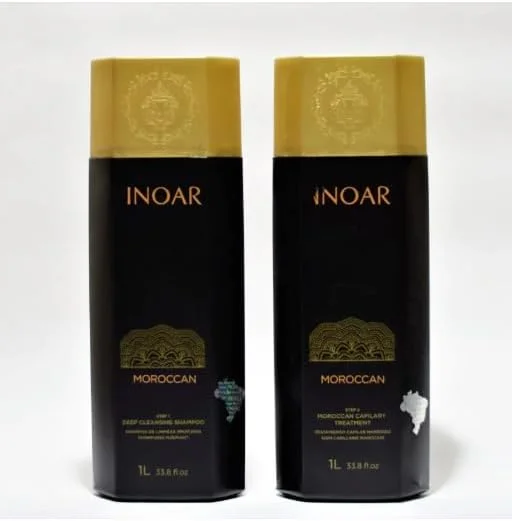 سیستم صاف کننده مو برزیلی اینوآر (2 عدد شامپو و کراتین 1 لیتری) سیستم صاف کننده مو برزیلی اینوآر (2 عدد شامپو و کراتین 1 لیتری)