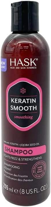 شامپو کراتین صاف کننده مو هاسک 235 میلی لیتر شامپو کراتین صاف کننده مو هاسک 235 میلی لیتر