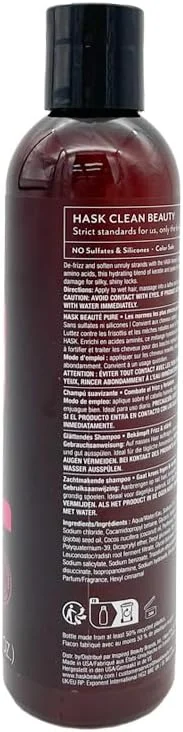 شامپو کراتین صاف کننده مو هاسک 235 میلی لیتر شامپو کراتین صاف کننده مو هاسک 235 میلی لیتر