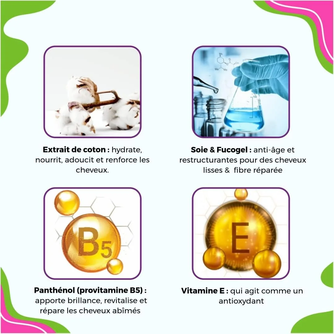 شامپو نرم کننده و صاف کننده ابریشمی اینیا و نرم کننده، شامپو صاف کننده بدون سولفات یا سیلیکون و ماسک مو برزیلی، تانن (2 x 400ml) شامپو نرم کننده و صاف کننده ابریشمی اینیا و نرم کننده، شامپو صاف کننده بدون سولفات یا سیلیکون و ماسک مو برزیلی، تانن (2 x 400ml)