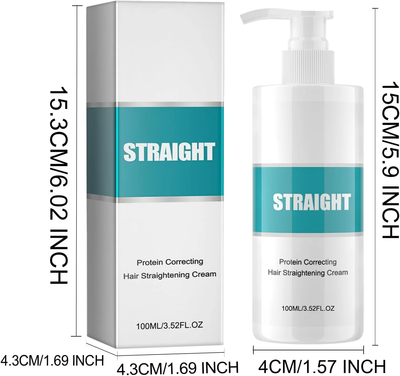 کرم صاف کننده مو Hppsctink، 2 عدد، کرم صاف کننده موی اصلاحی پروتئینی، صاف کننده موهای وز، 2 عدد 100 میلی لیتری، شامپو کرم صاف کننده مو Hppsctink، 2 عدد، کرم صاف کننده موی اصلاحی پروتئینی، صاف کننده موهای وز، 2 عدد 100 میلی لیتری، شامپو