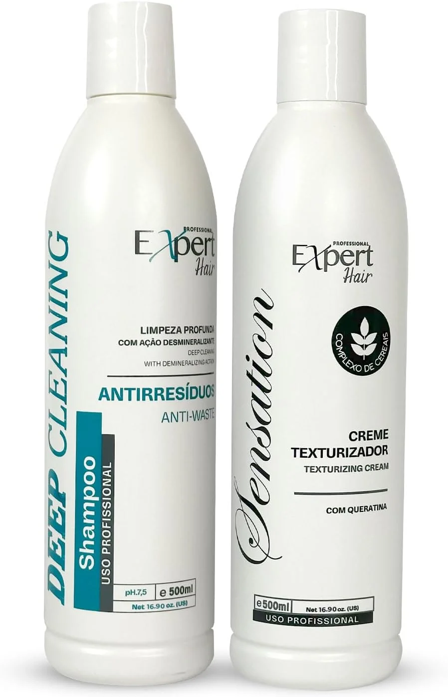 کیت صاف کننده مو پرفکت اکسپرت - شامپو پاک کننده عمیق و کرم بافت دهنده سنسیشن (2x500 میلی لیتر) کیت صاف کننده مو پرفکت اکسپرت - شامپو پاک کننده عمیق و کرم بافت دهنده سنسیشن (2x500 میلی لیتر)