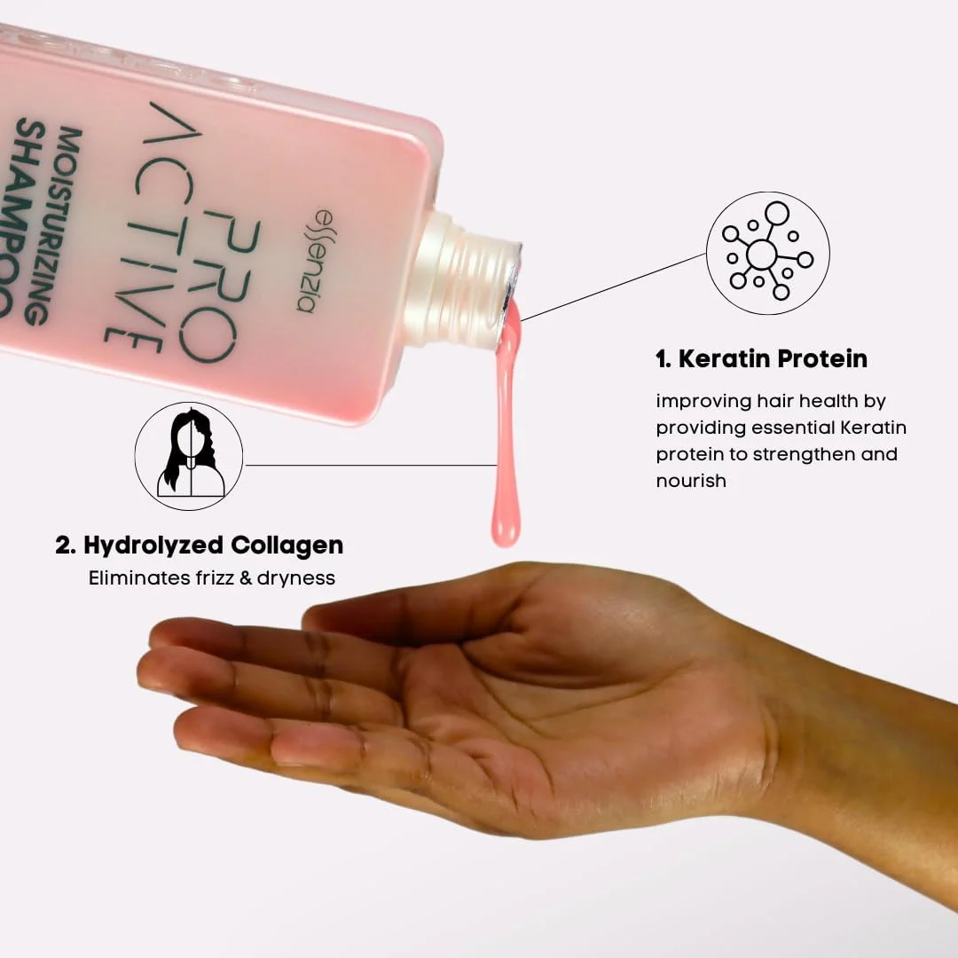 شامپو برزیلی حرفه ای پرو اکتیو اسنزیا - برای درمان نانوپلاستی، کراتین و صاف کردن | ترمیم صاف کننده موهای خشک و آسیب دیده | برای بانوان، 1 عدد شامپو برزیلی حرفه ای پرو اکتیو اسنزیا - برای درمان نانوپلاستی، کراتین و صاف کردن | ترمیم صاف کننده موهای خشک و آسیب دیده | برای بانوان، 1 عدد