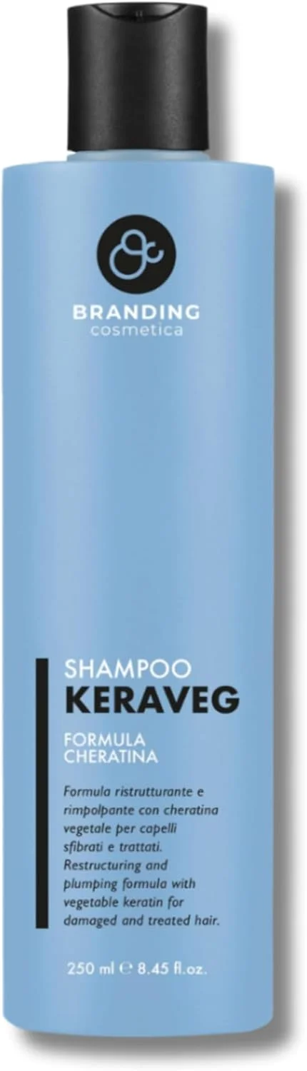 شامپو کراتین ارگانیک KeraVeg برند COSMETICA برای ترمیم موهای شکننده 250 میلی لیتر شامپو کراتین ارگانیک KeraVeg برند COSMETICA برای ترمیم موهای شکننده 250 میلی لیتر
