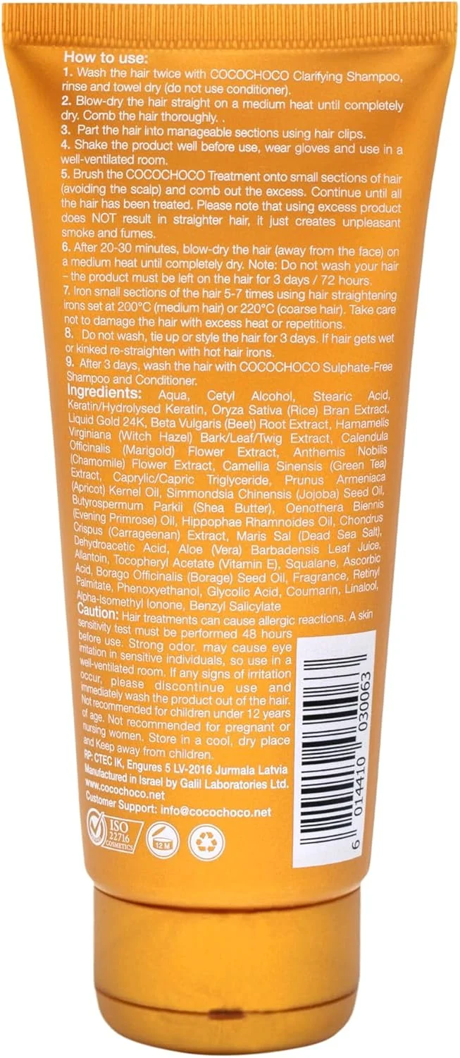 کوکوشوکو گلد 100 میلی لیتر کراتین برزیلی صاف کننده مو به همراه شامپو 30 میلی لیتری کوکوشوکو گلد 100 میلی لیتر کراتین برزیلی صاف کننده مو به همراه شامپو 30 میلی لیتری