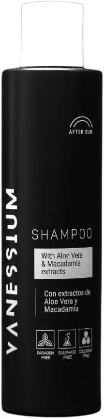 شامپو بعد از آفتاب ونسیوم حاوی عصاره آلوئه ورا و ماکادمیا 200 میلی لیتر