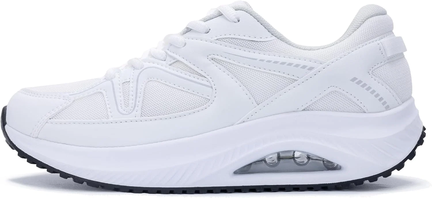 کفش تنیس زنانه سورای برای پلانتار فاشیایتیس با پشتیبانی از قوس پا، کفش ورزشی ارتوپدی زنانه راحت و تنفس پذیر برای تسکین درد پا و پاشنه سایز 36-42