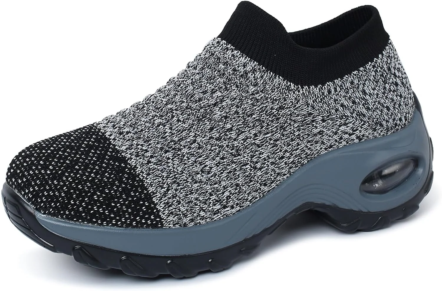 SYKT Running Shoes Womens Fashion Sneakers Tennis Sports Casual Walking Fitness Slip On Light Weight Sneakers