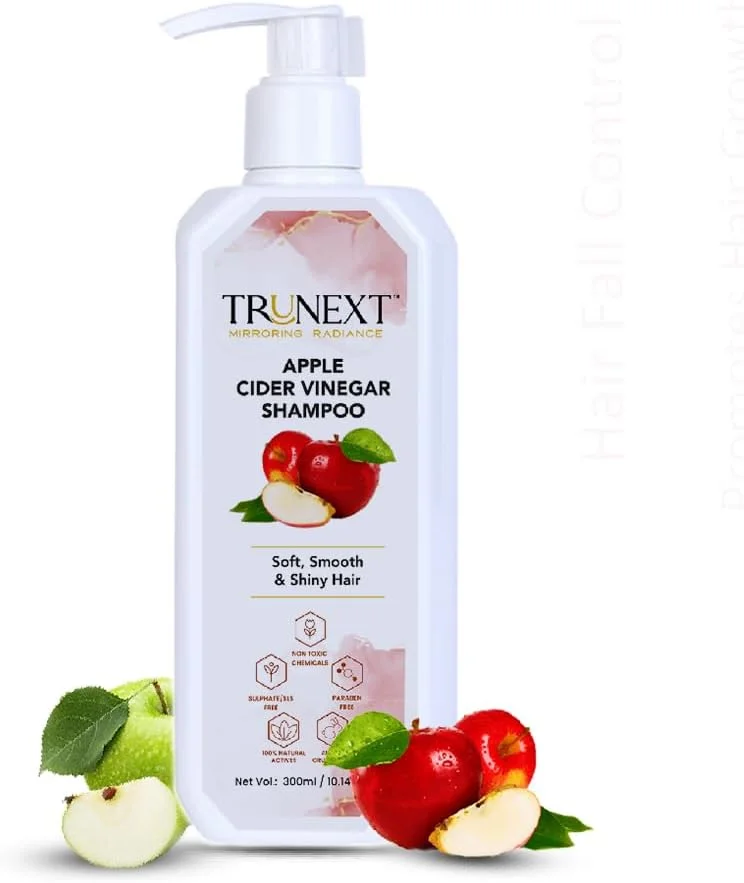 شامپو کنترل ریزش مو سرکه سیب ترونکست برای ترمیم مو و پوست سر آسیب دیده - 300 میلی لیتر (تک عددی)