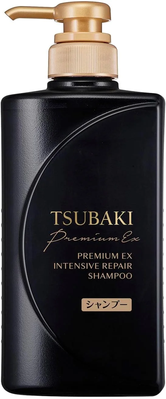 شامپو ترمیم کننده قوی موهای آسیب دیده و مراقبت از ریشه مو Tsubaki Premium EX