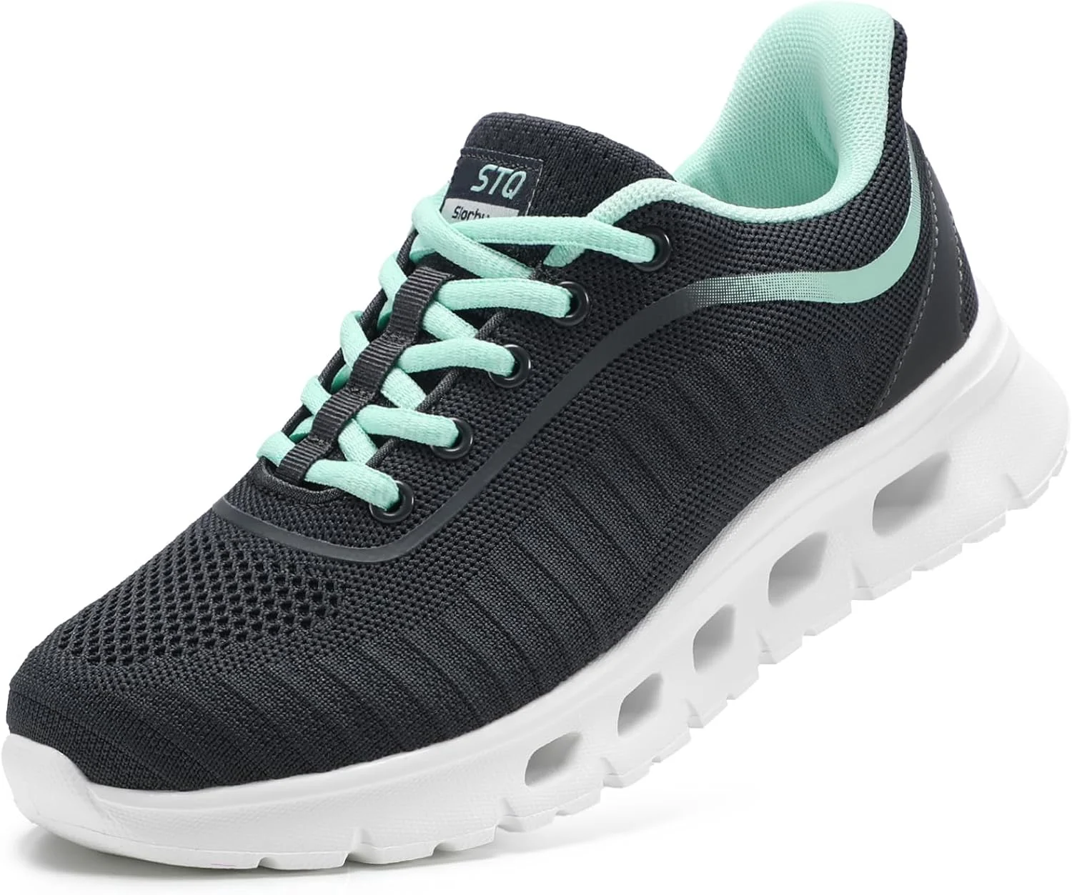 کفش های دویدن STQ زنانه، کفش های ورزشی تنیس، کفش های پیاده روی بدون دست برای پلانتار فاسیایتیس