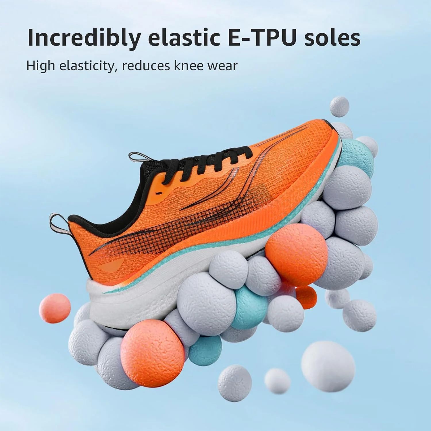 کفش دویدن جاده زنانه STQ با صفحه کربنی و زیره بسیار سبک و نرم