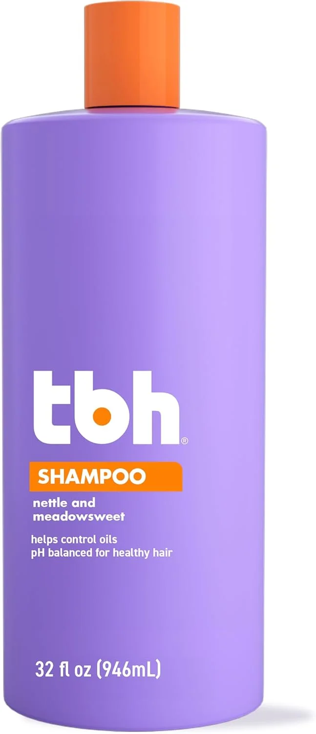شامپو کودک TBH - شامپو نوجوانان و جوانان برای موهای چرب، شامپو بدون سولفات و پارابن - 946 میلی لیتر