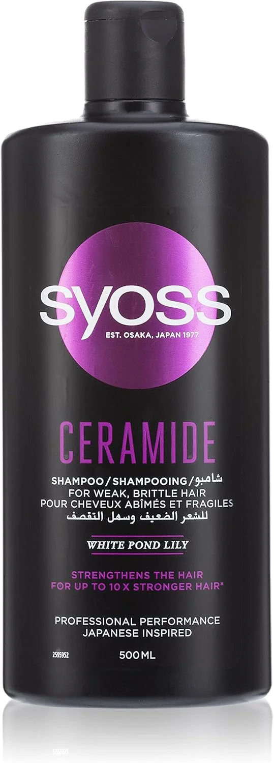 شامپو سرامید سایوس 500 میلی لیتر مناسب موهای ضعیف