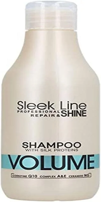 شامپو حجم دهنده مو استاپیز سری Sleek Line، بسته 1 عددی (1 × 300 میلی لیتر)